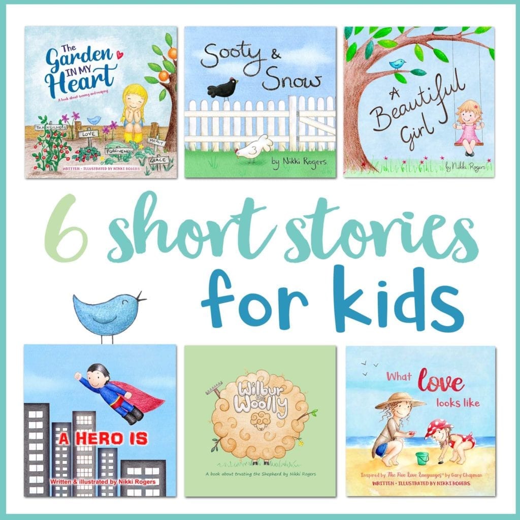 Six Short Stories for Kids aged 4 - 8 years old written by Nikki ...